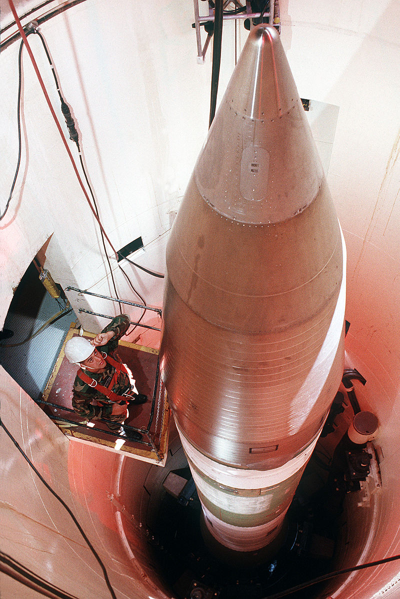 See a decomissioned Minute Man Missile before or after you visit wall Drug.